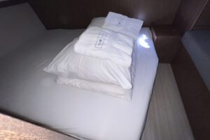 Bavaria S29 Palma – fuel-efficient motorboat with twin engines, perfect for beginners and day trips, available for rent with skipper training