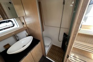 Interior cabin of Bavaria SR36